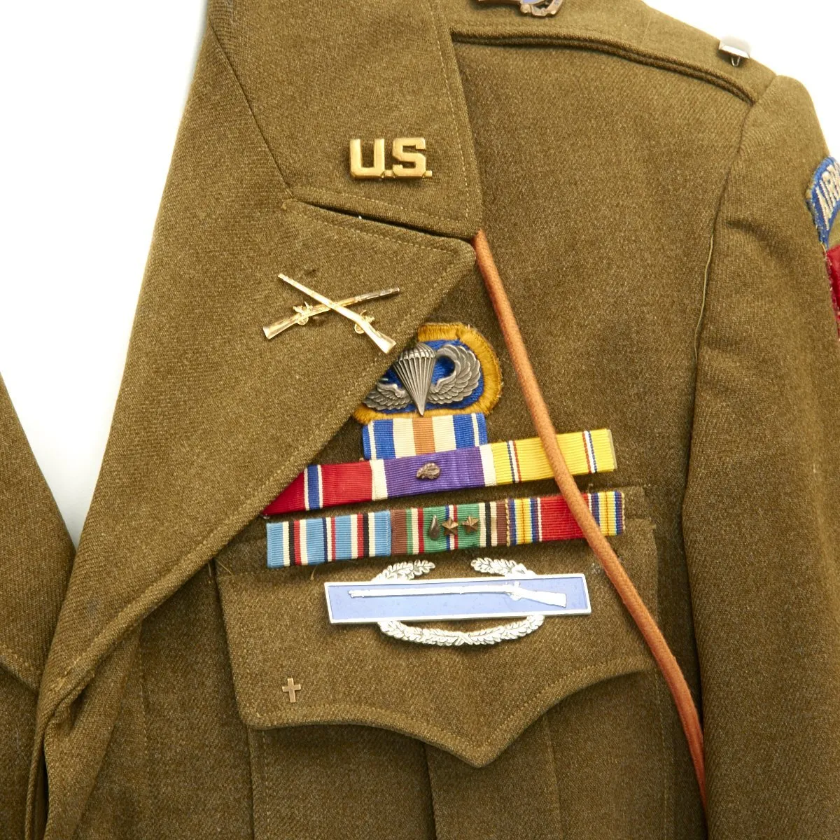 Original U.S. WWII Silver Star 504th Parachute Infantry Regiment Named Officer Grouping - Lieutenant Chester Anderson
